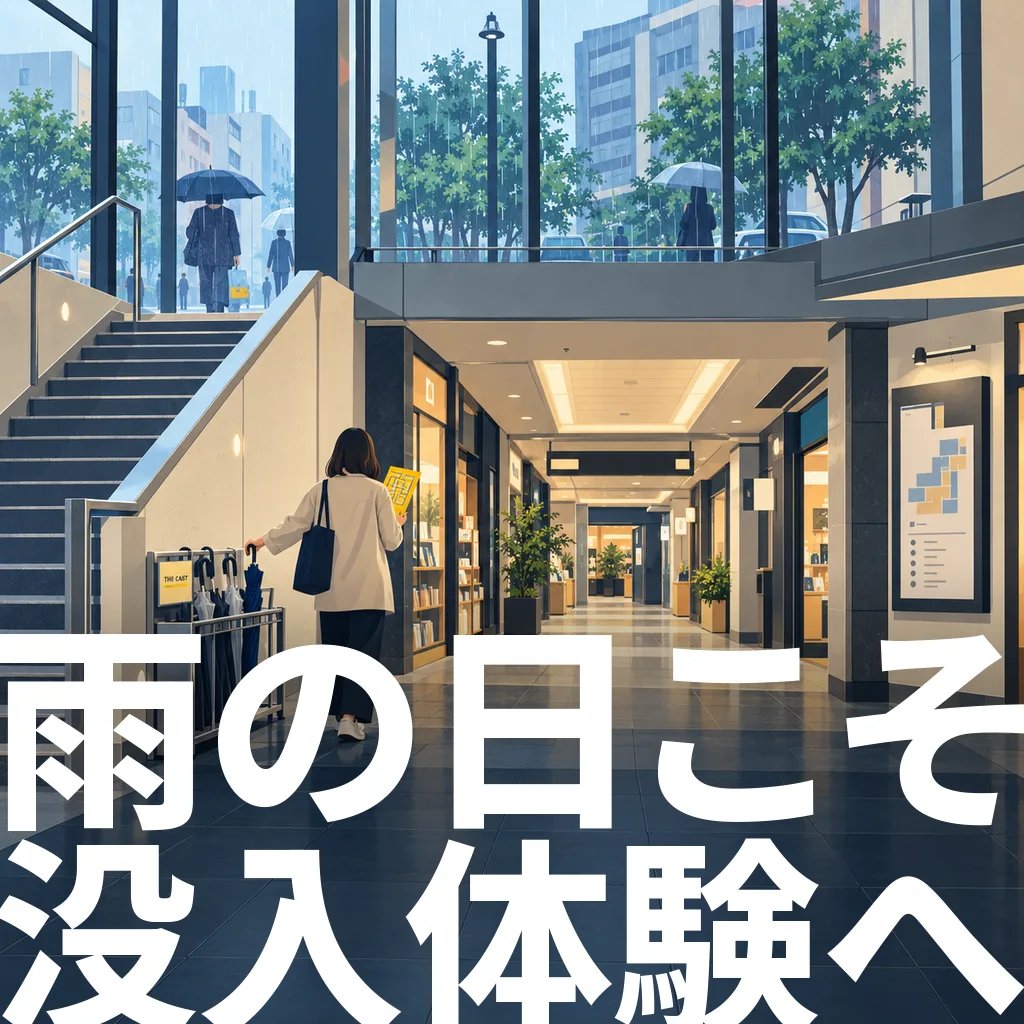 雨の日でも楽しめる没入体験の選び方